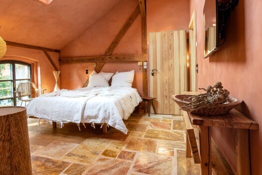 Schlafzimmer "Goldenes Chalet"