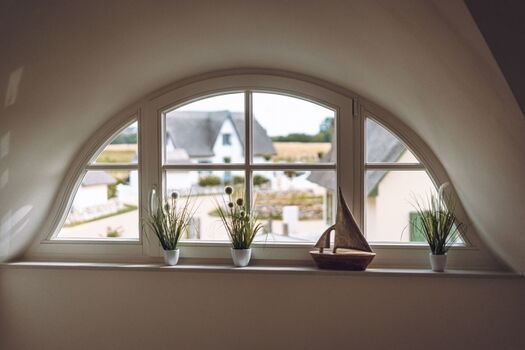 Flurfenster im Treppenbereich