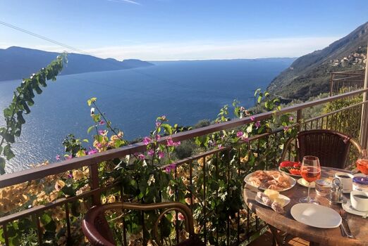 Herrlicher Ausblick auf den Gardasee