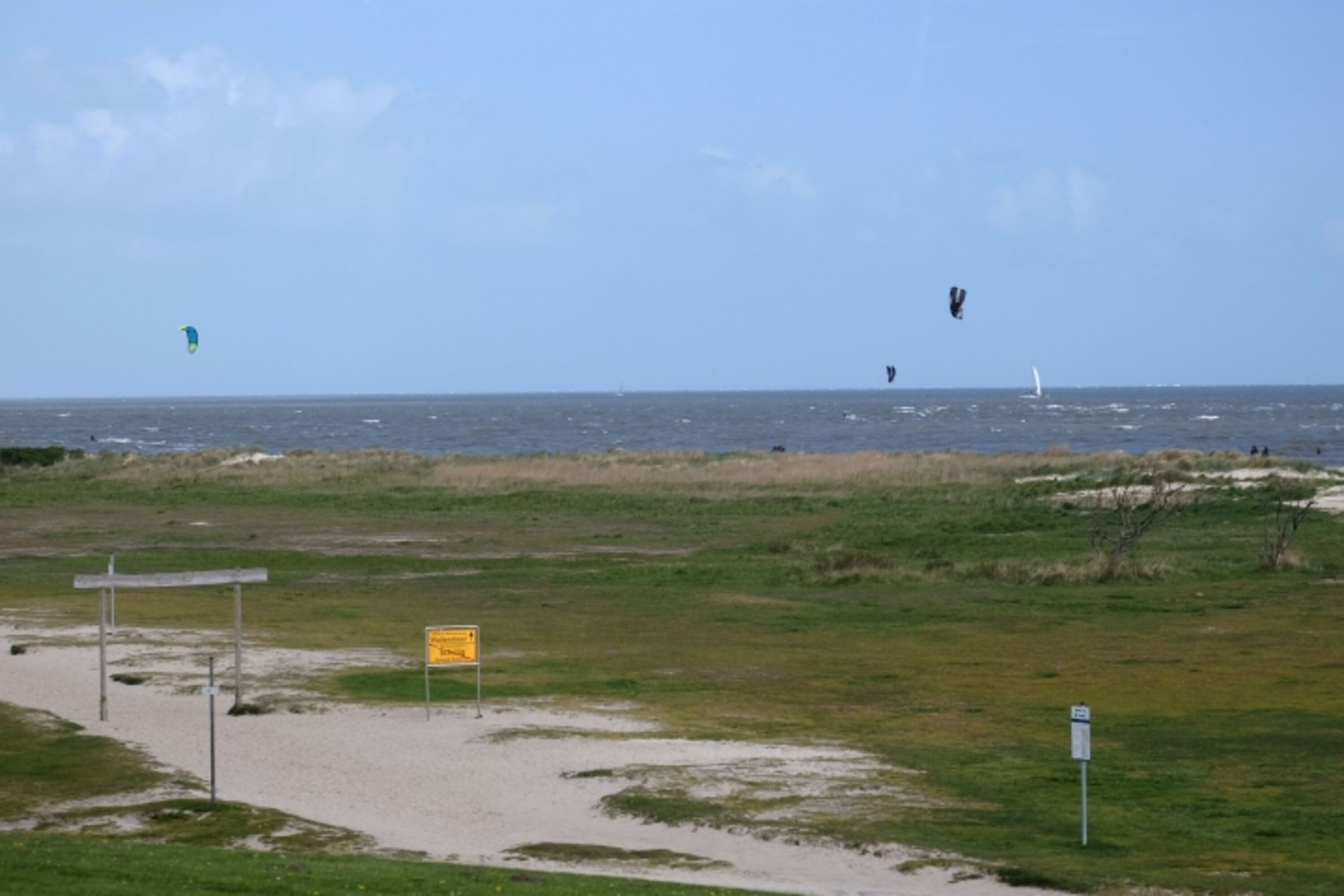Weg zum Strand