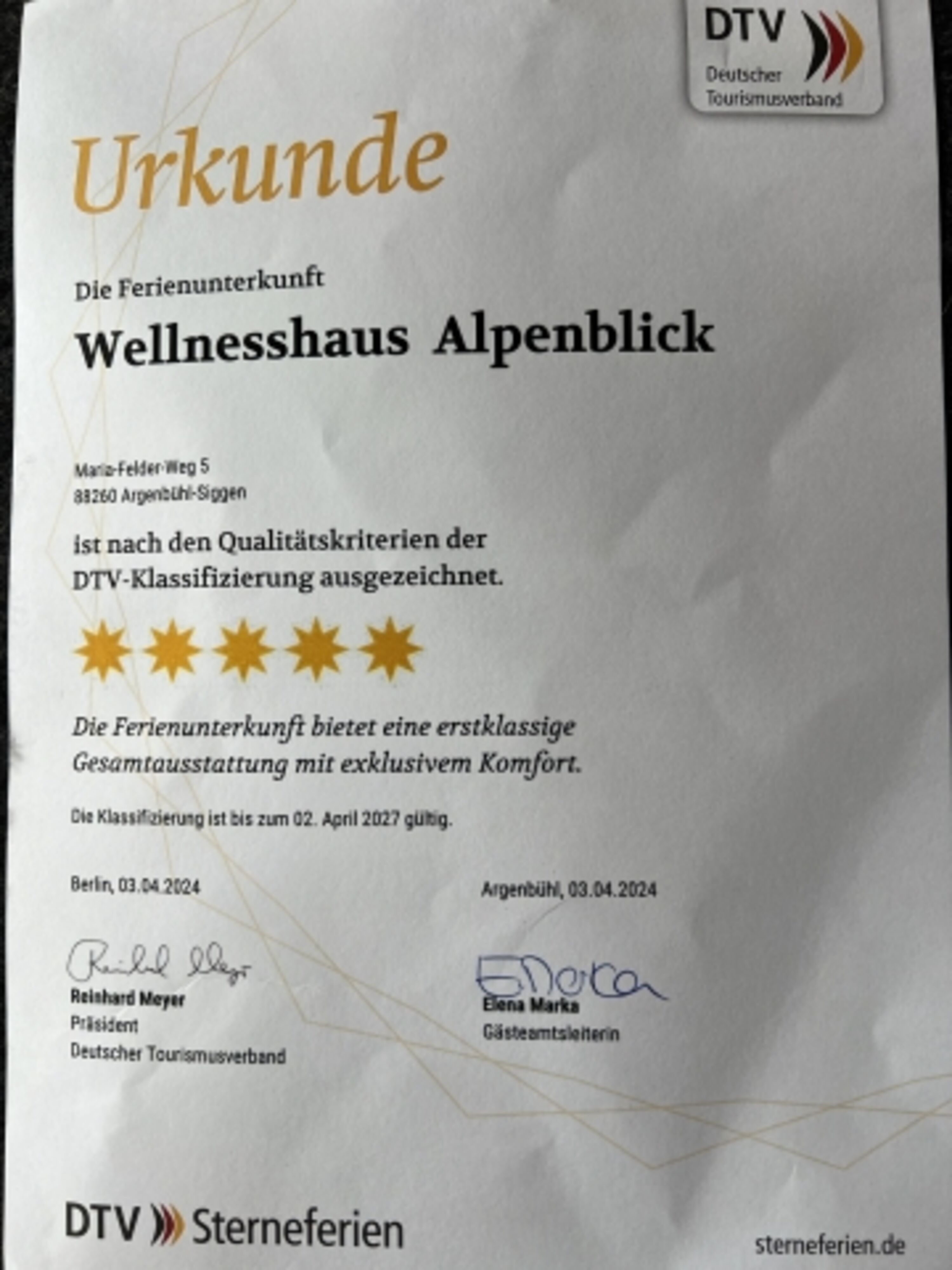 DTV Zertifizierung