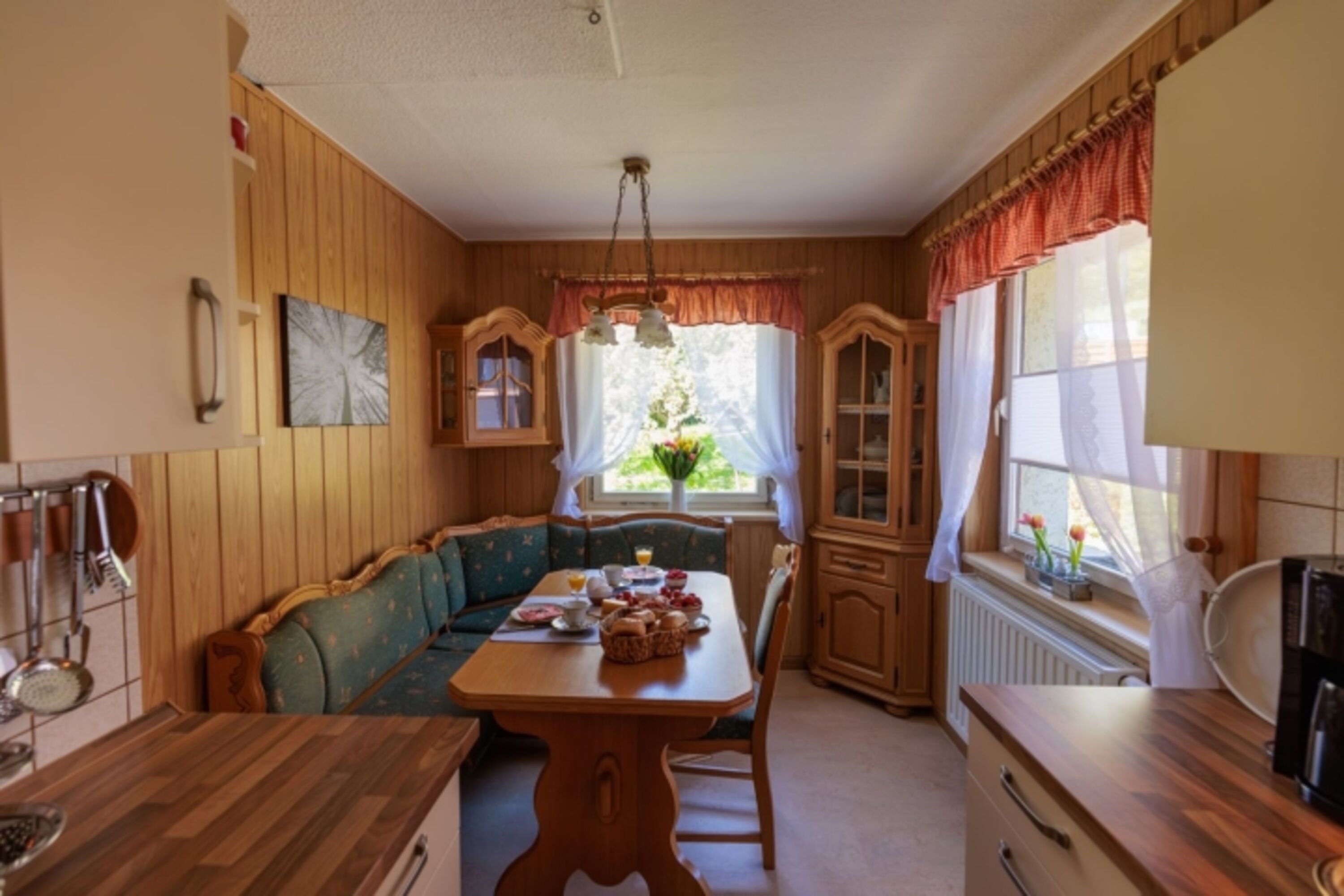 Viel Platz zum Kochen und Plauschen