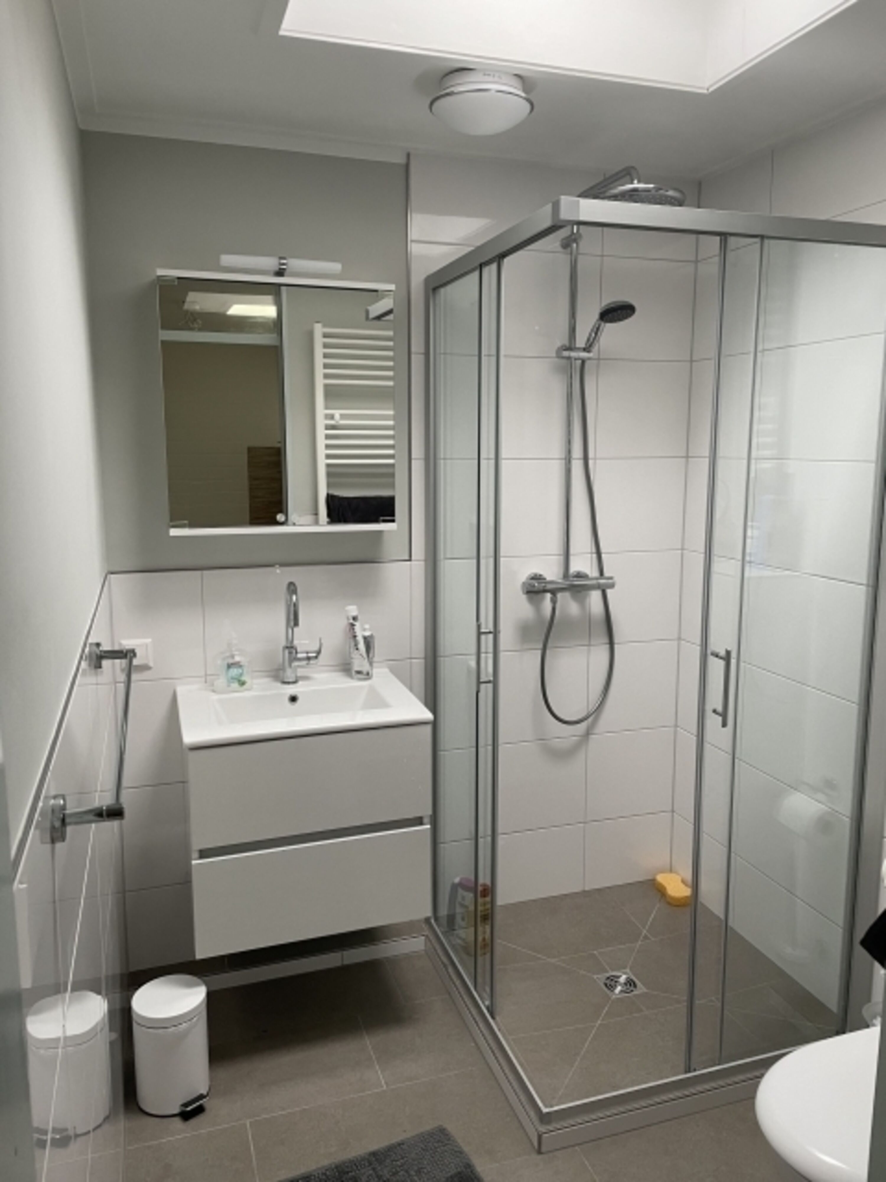 Neues Bad mit Dusche 