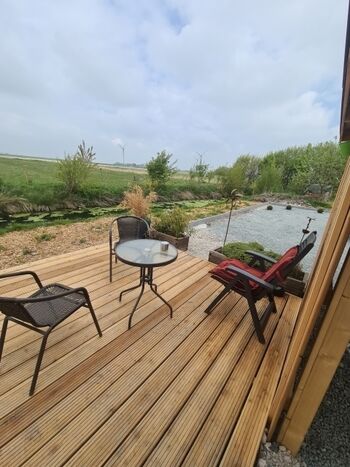 Terrasse zum Sonne tanken