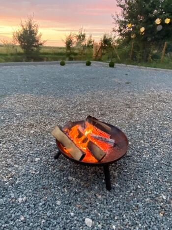 Feuerstelle, wenn es mal kühler ist