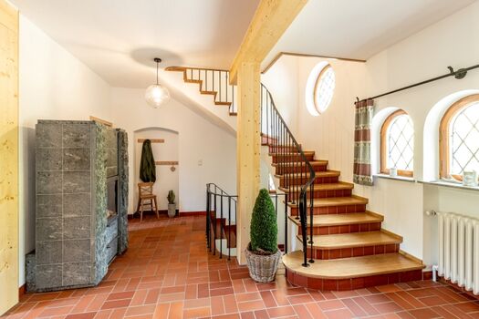 Diele mit Tullikivi Ofen