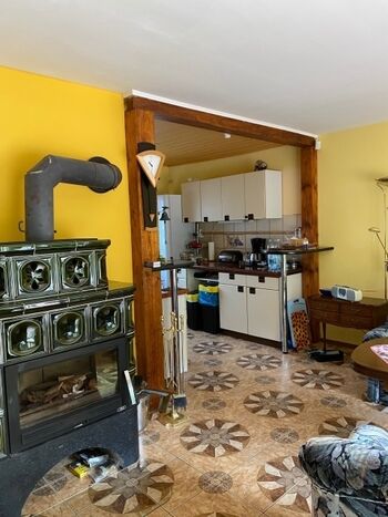 Von dort kann man gut sehen, was in der Küche los ist