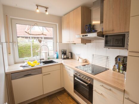 Separate Küche - alles da zum entspannten Kochen