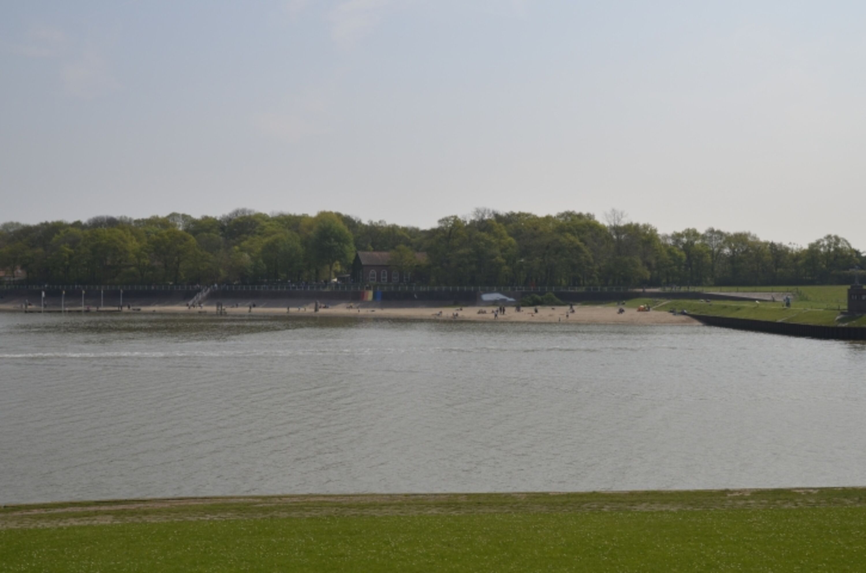 Blick auf den Kurhausstrand