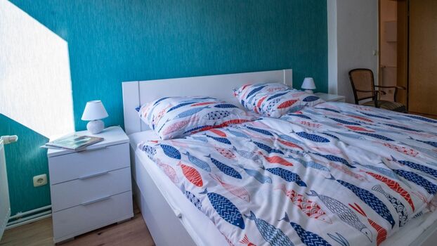 Gemütliches Doppelbett