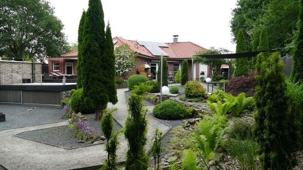 Hausansicht von unten