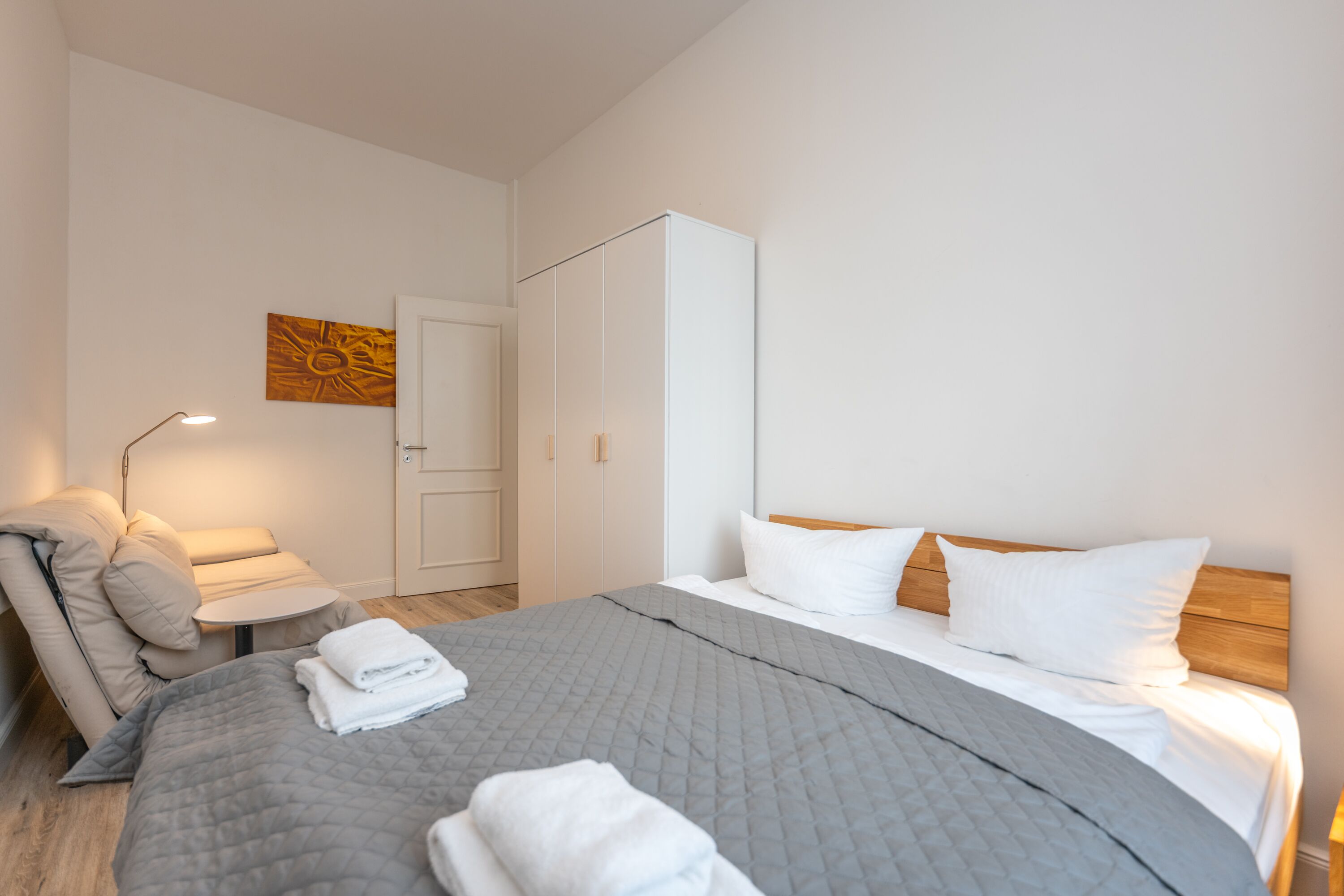 Schlafzimmer 2 mit Doppelbett