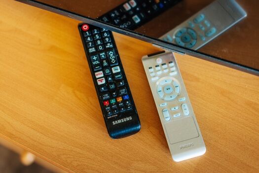 Smart-TV im Wohnzimmer