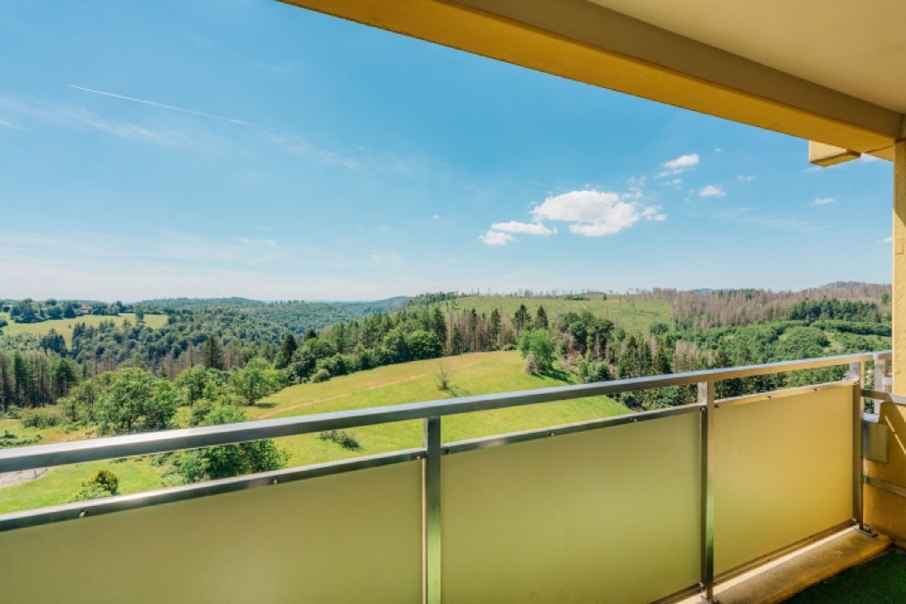 Balkon mit Panoramablick