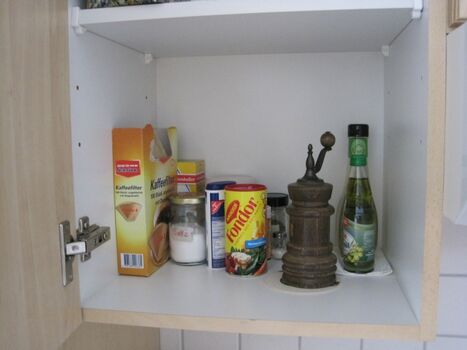 Viele Details in der Küchenausstattung