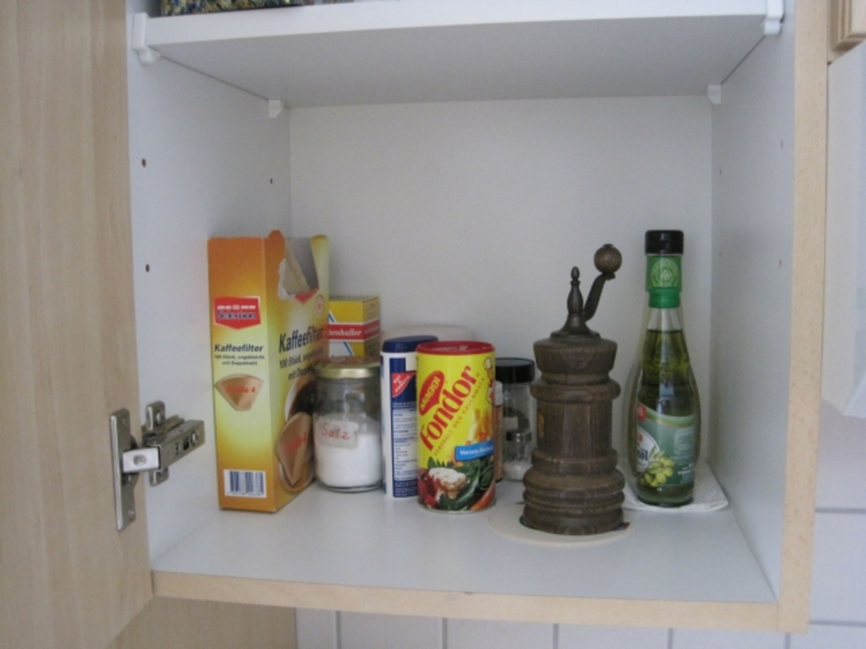Viele Details in der Küchenausstattung