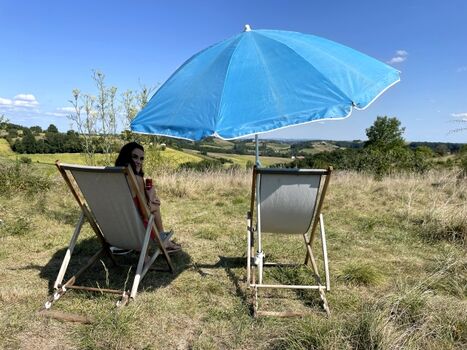 Aussicht an allen Stellen