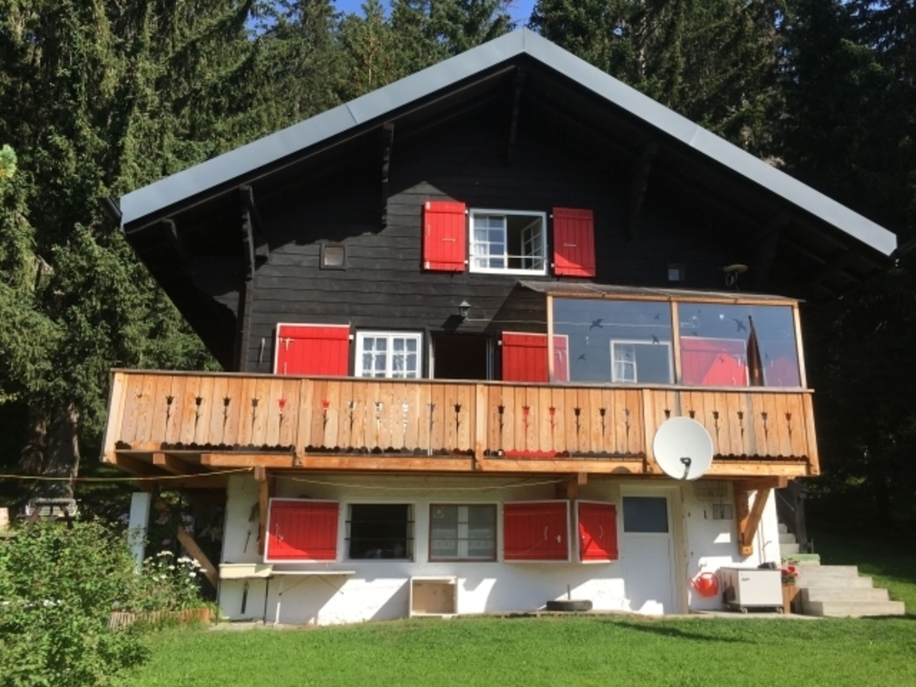 Chalet von vorne