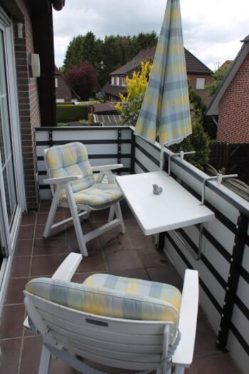 Entspannen Sie auf dem Balkon