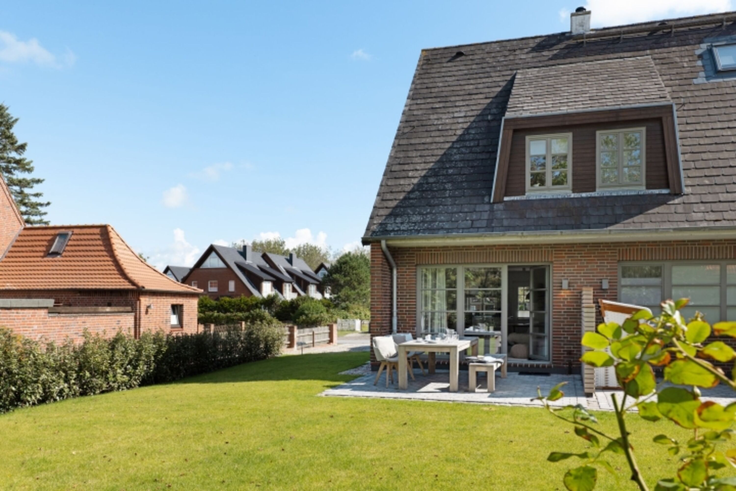 Terrasse und Garten