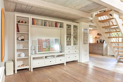 Ferienhaus Haubarg-Kieker Wohnzimmer