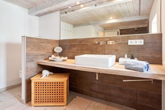 Ferienhaus Haubarg-Kieker Badezimmer