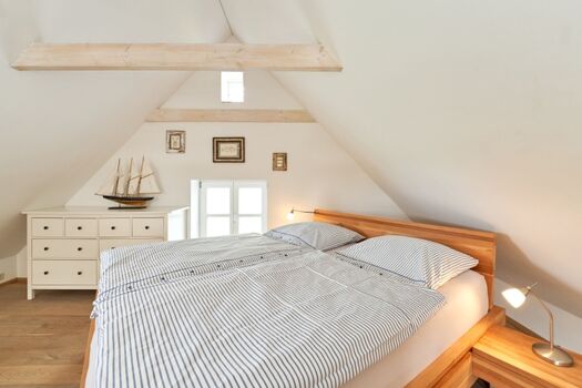 Ferienhaus Haubarg-Kieker Schlafzimmer