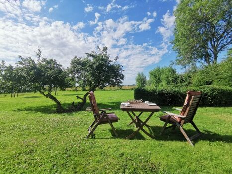 Ferienhaus Haubarg-Kieker Garten