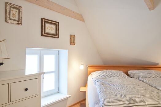 Ferienhaus Haubarg-Kieker Schlafzimmer