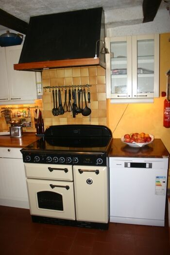 Küche mit Folcon Herd 