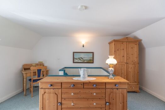 Reetkate Oldersbek - Treppenaufgang direkt ins Schlafzimmer 