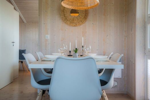 Essbereich im Wohnzimmer