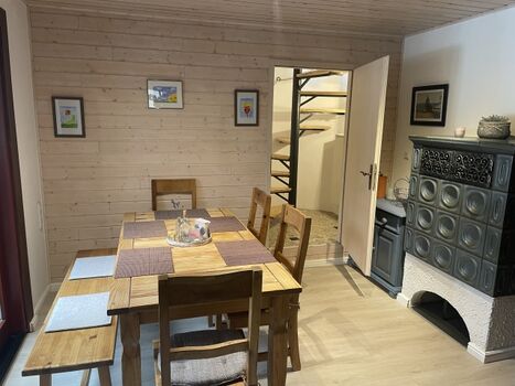 Zugang zum Schlafzimmer im Obergeschoss 