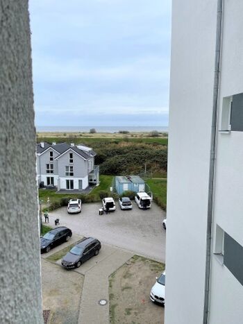 Blick vom Laubengang