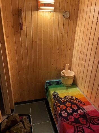 eigener Sauna