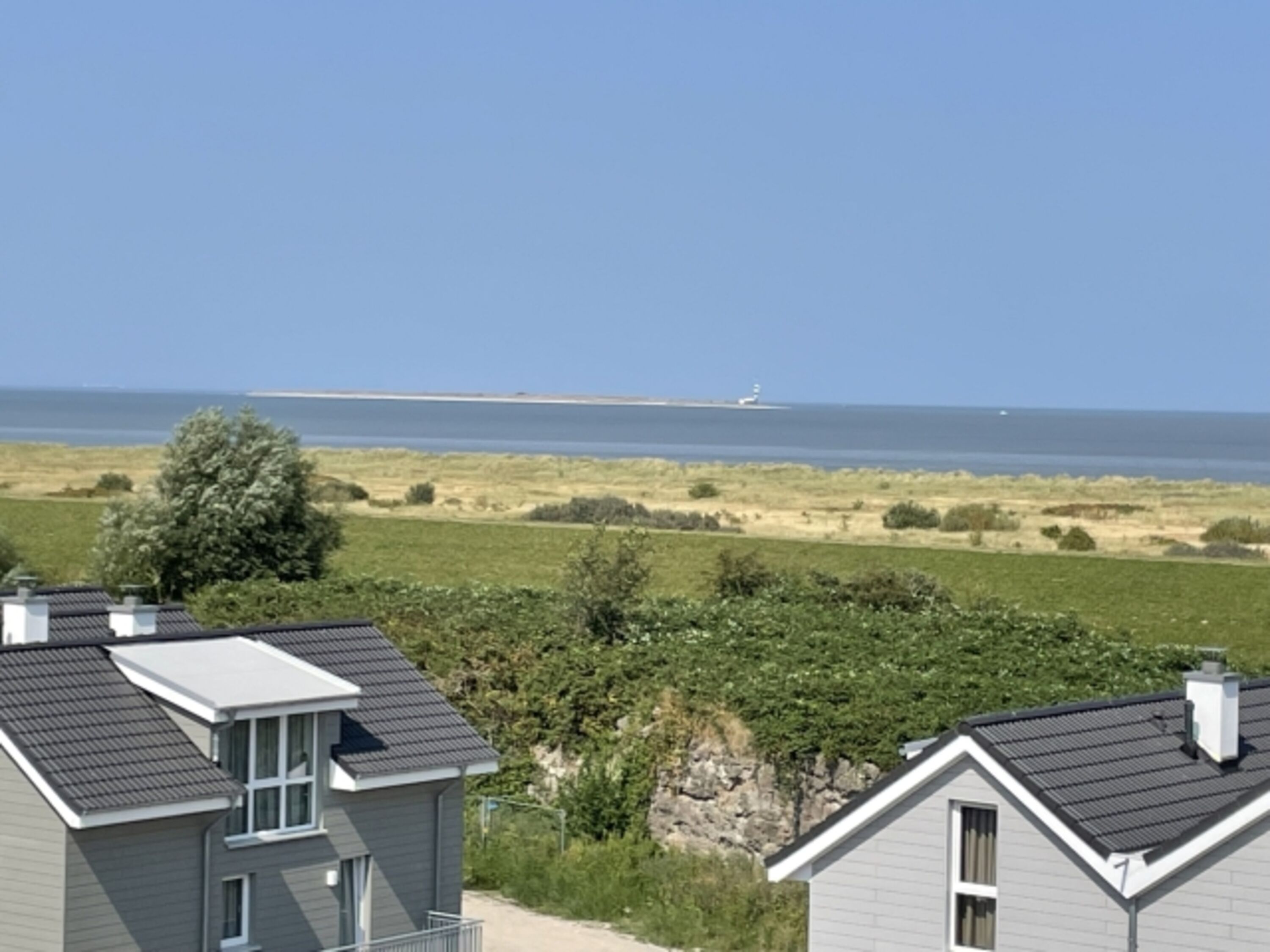 Blick vom Balkon
