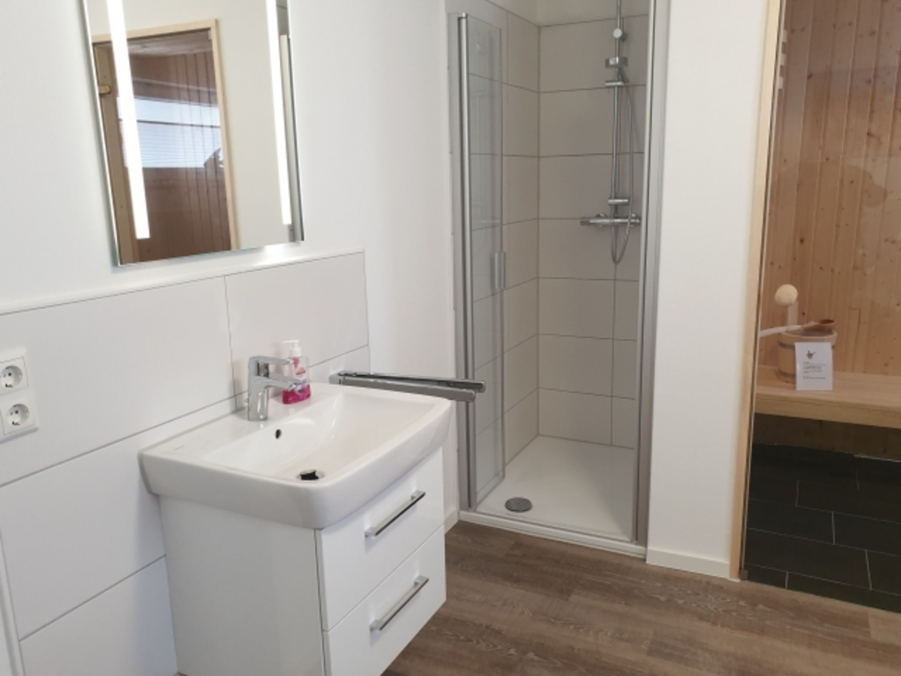 Badezimmer mit 