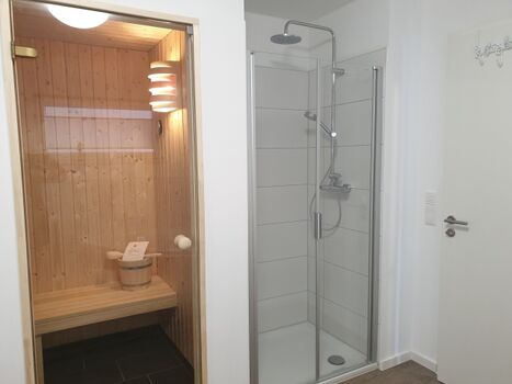 eigene Sauna im Badezimmer