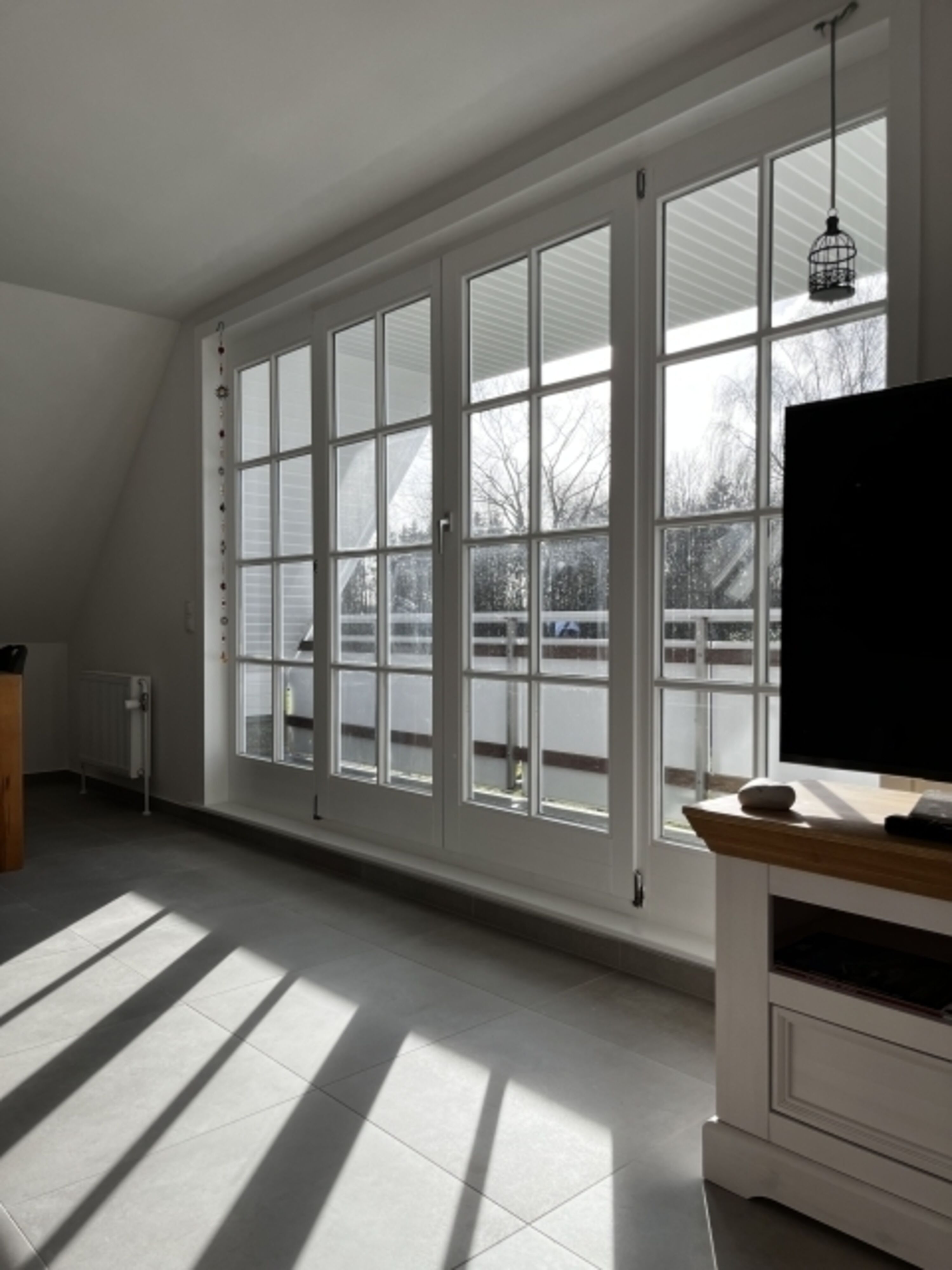 Wohnzimmer mit Loggia