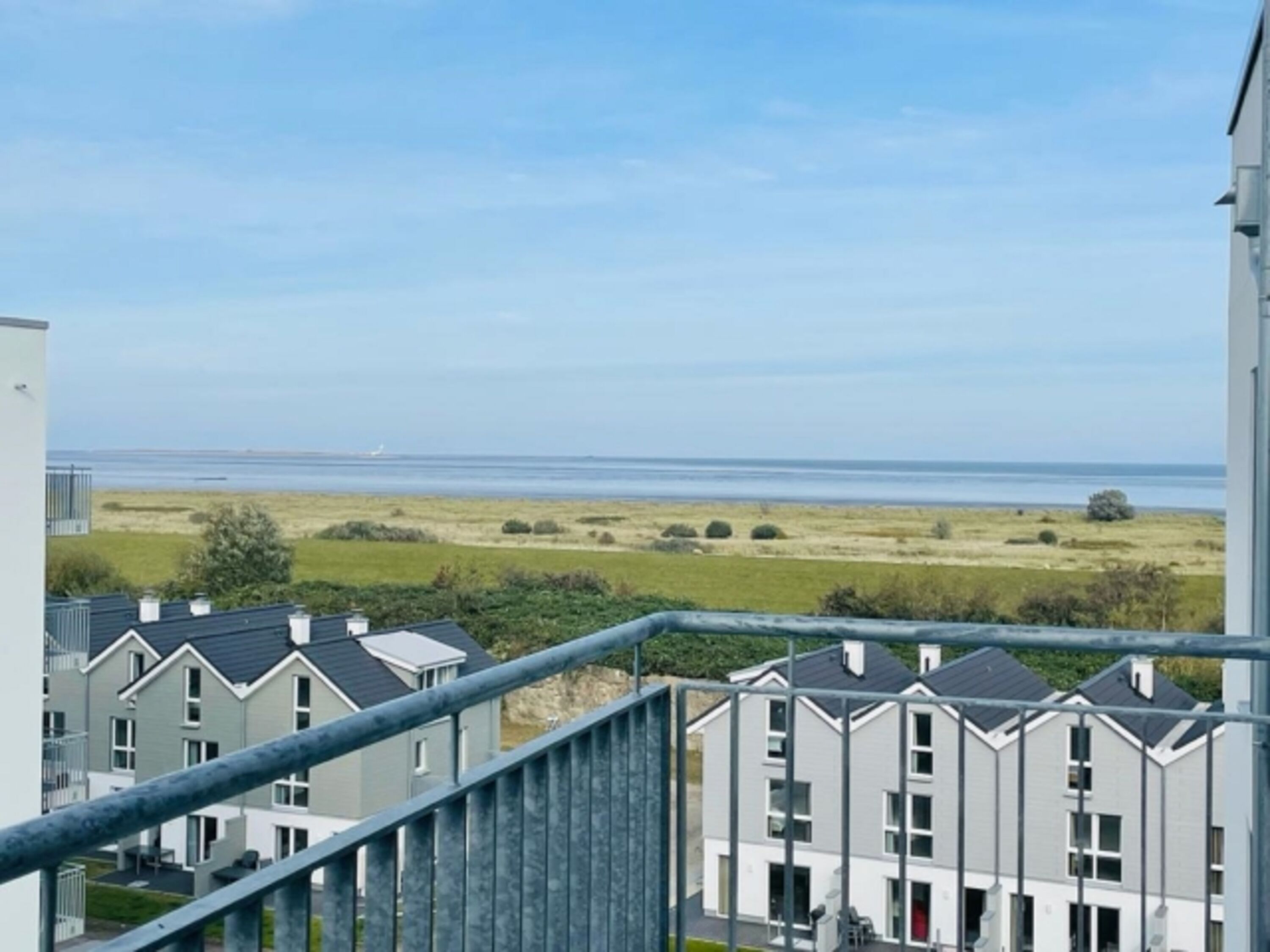 Blick vom Balkon