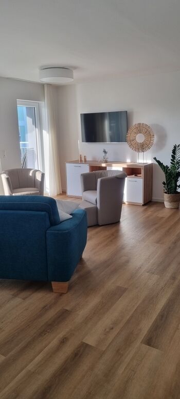 Wohnbereich mit Fernseher