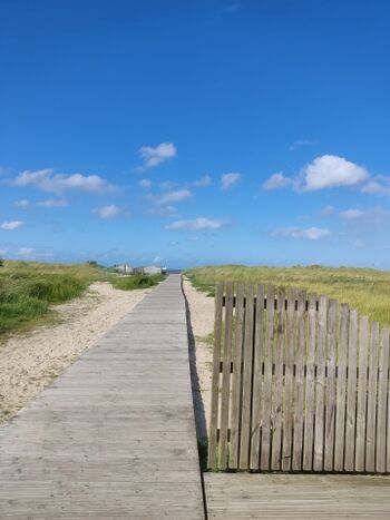 Weg zum Strand
