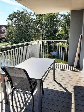 großzügiger Balkon