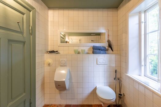 Andrea - Kleines Duschbad mit Urinal und WC mit Bidet-Funktion 