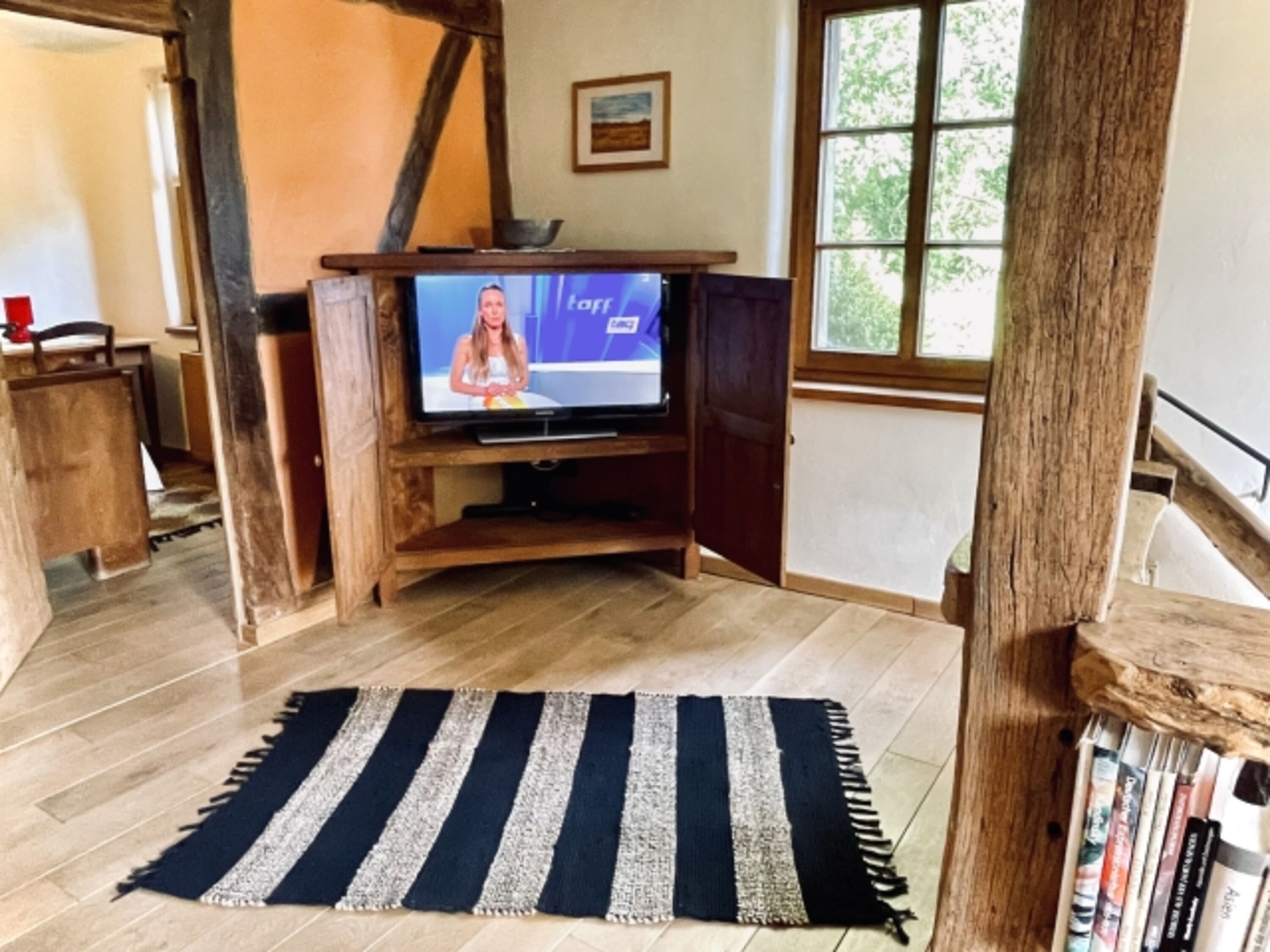 Lese und TV Bereich im OG