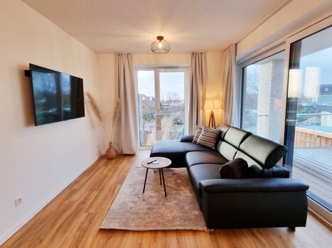 der gemütliche Wohnbereich