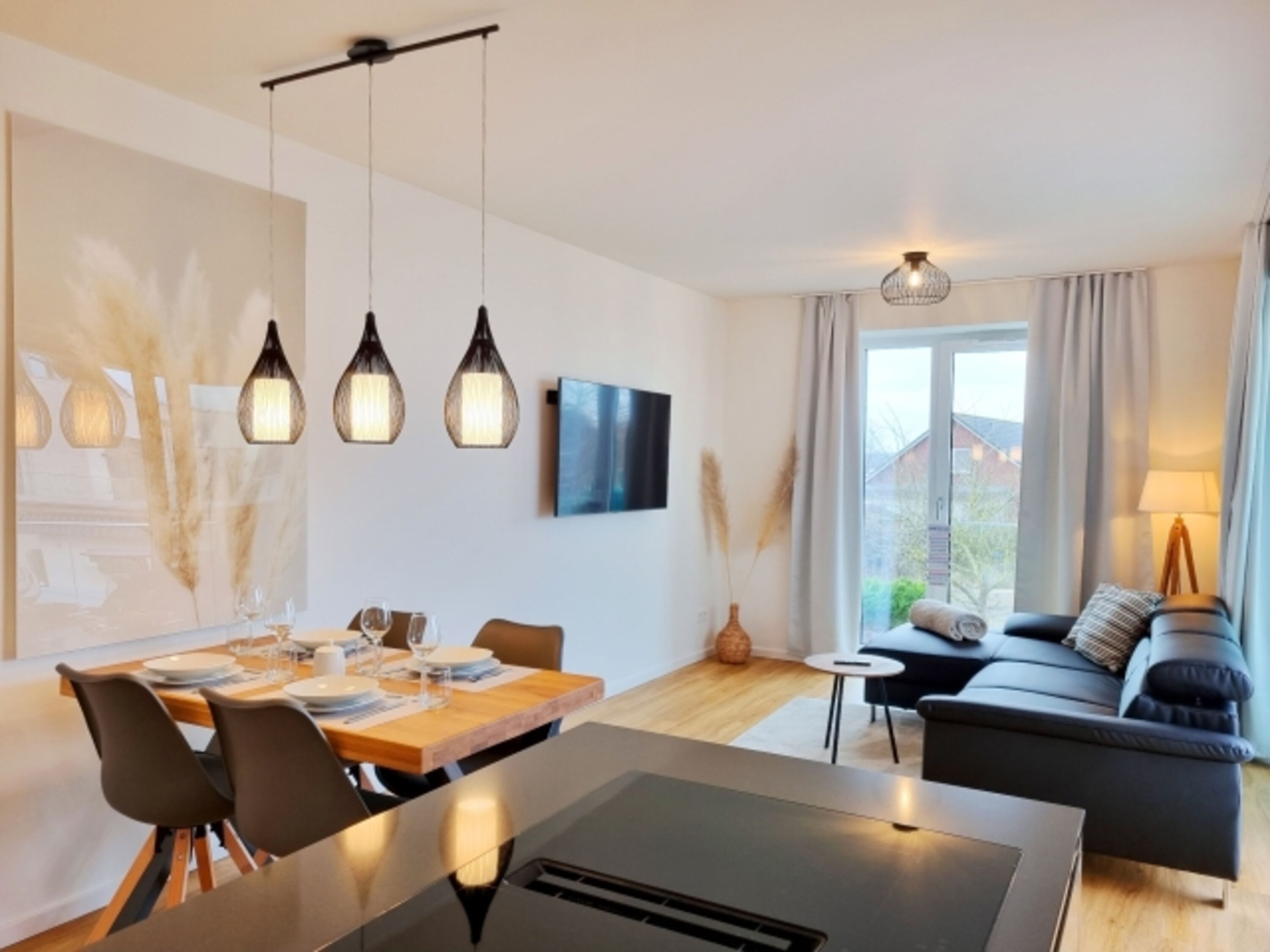 helle und moderne Ferienwohnung Ostseeblick