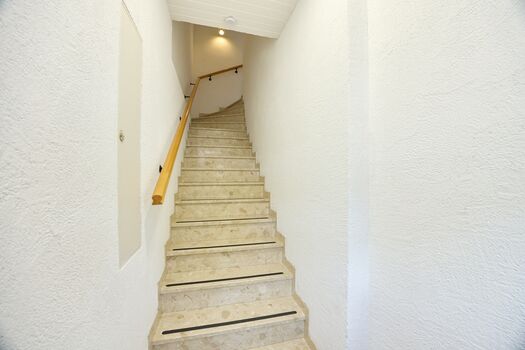 Treppe in die 1. Etage