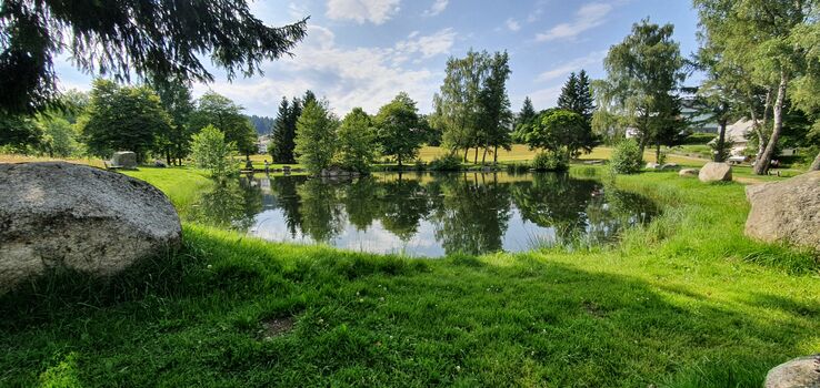 See direkt vor der Haustür
