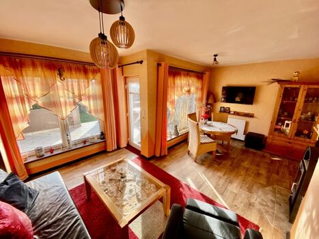 Wohn / Esszimmer Ferienhaus Ostseehund